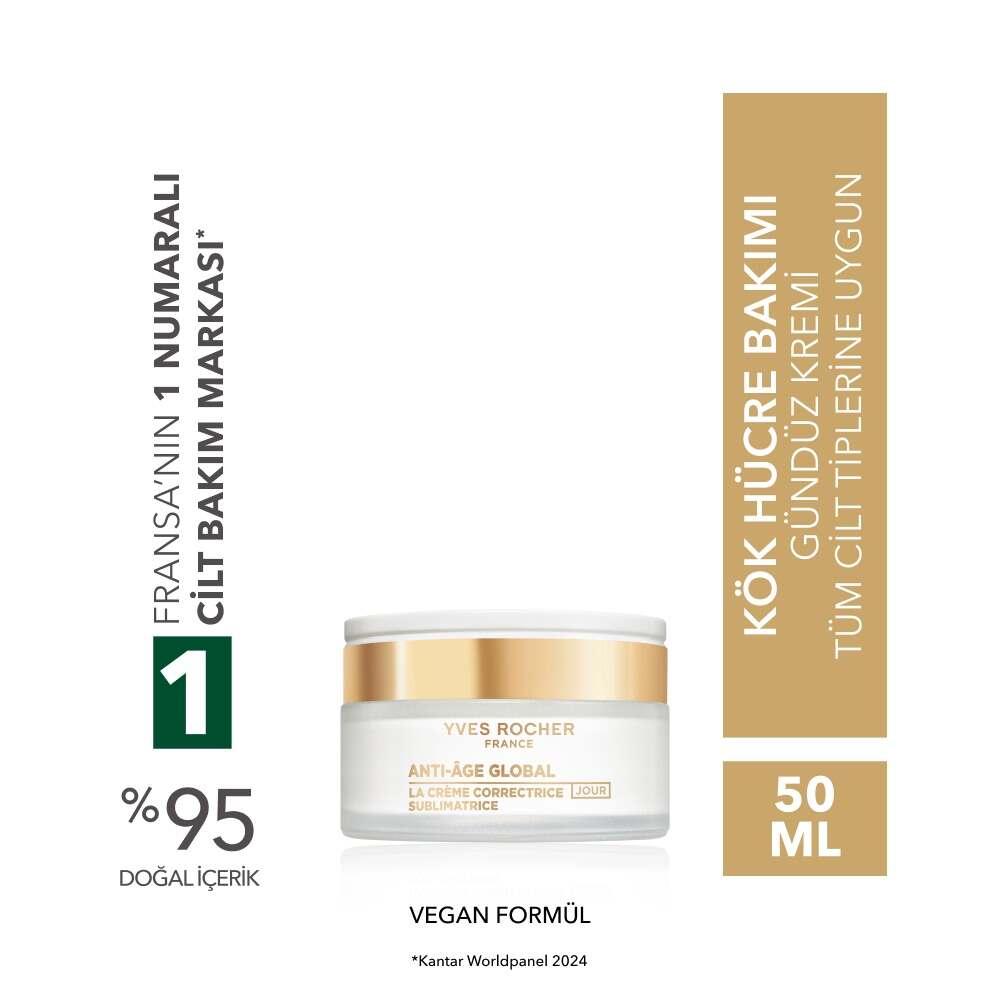 Anti Age Global Day Cream with Hyaluronic Acid 50ml
