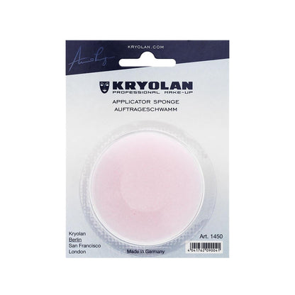 Kryolan Round Make-Up Sponge for Smooth Application