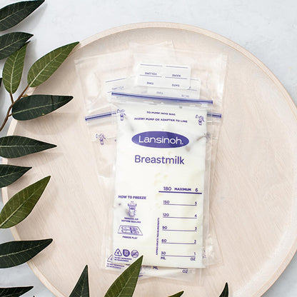 Lansinoh Breast Milk Storage Bags - 25 Count, BPA-Free, Pre-Sterilized