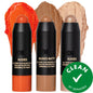 Nudestix Mini Beachy Nudes 3pc Makeup Kit: Bronze, Blush & Highlight - Travel-Friendly, Vegan, Cruelty-Free Clean Beauty