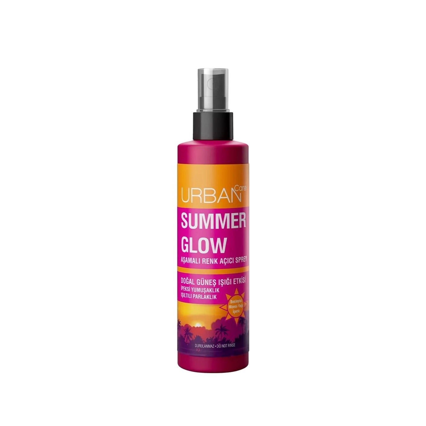 URBAN Care Summer Glow Hair Lightening Spray 150ml - Gradual Hair Lightener for Natural-Looking Results