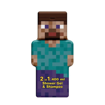 Air Val International Minecraft 2-in-1 Shower Gel & Shampoo 400 ml