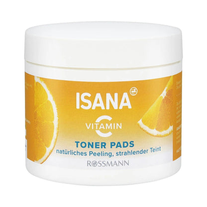 Isana Vitamin C Toner Pads for Radiant Skin 60 Count