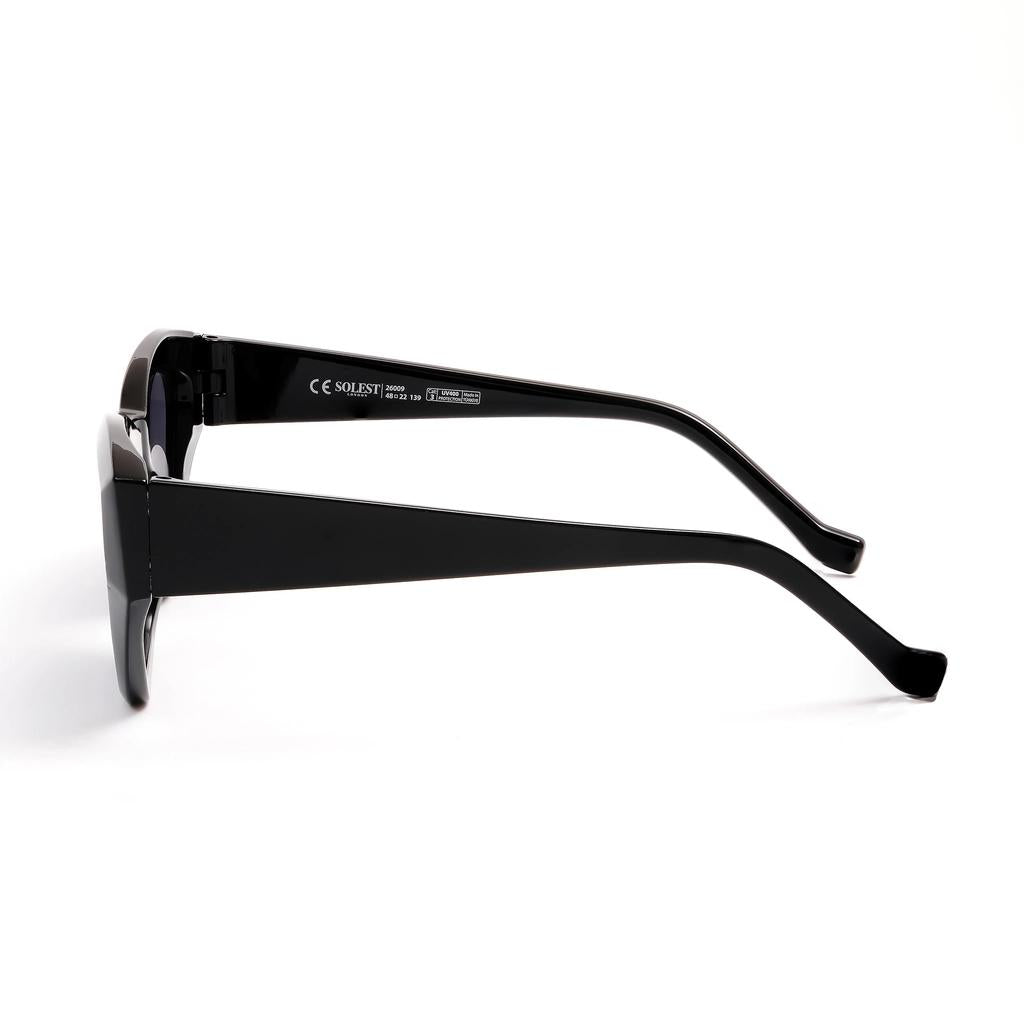 Solest London Black Women's Sunglasses Classic UV Shield