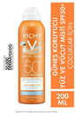 Vichy Capital Soleil SPF50 Anti-Dandruff Mist for Children - Hypoallergenic, Water-Resistant Sunscreen Spray - 6.76 fl oz