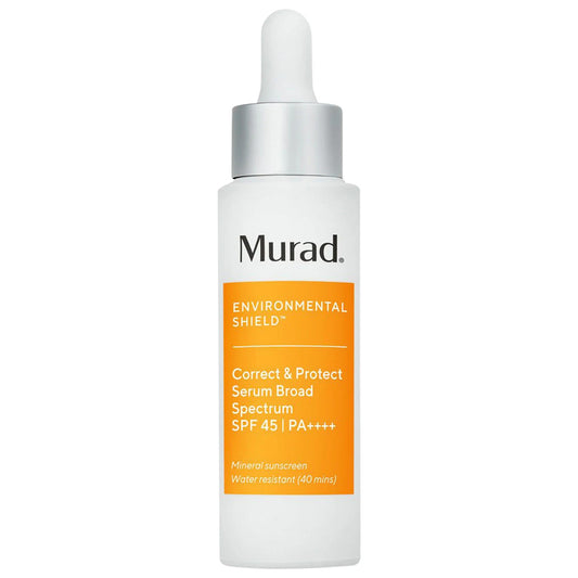 Murad Correct & Protect Face Sunscreen Broad Spectrum SPF 45 PA++++ Mineral Sunscreen Serum