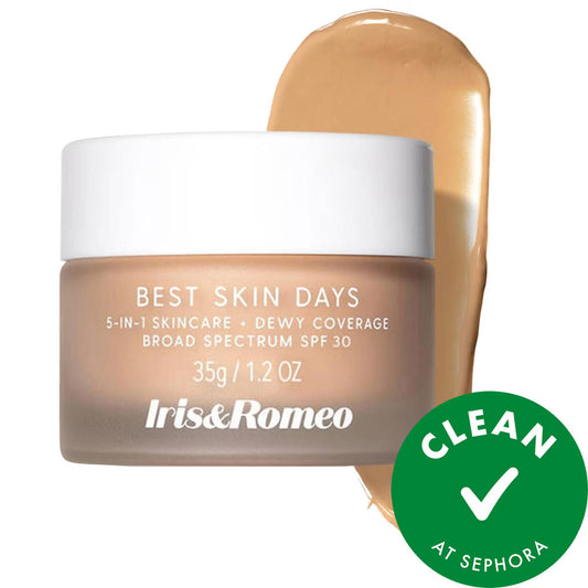 Best Skin Days SPF30 Whipped Tinted Moisturizer with Vitamin C + Hyaluronic Acid - Vegan, Cruelty-Free Makeup with SPF 30 Protection