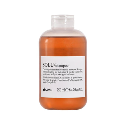 Davines Solu Clarifying Shampoo for Deep Cleansing 250ml
