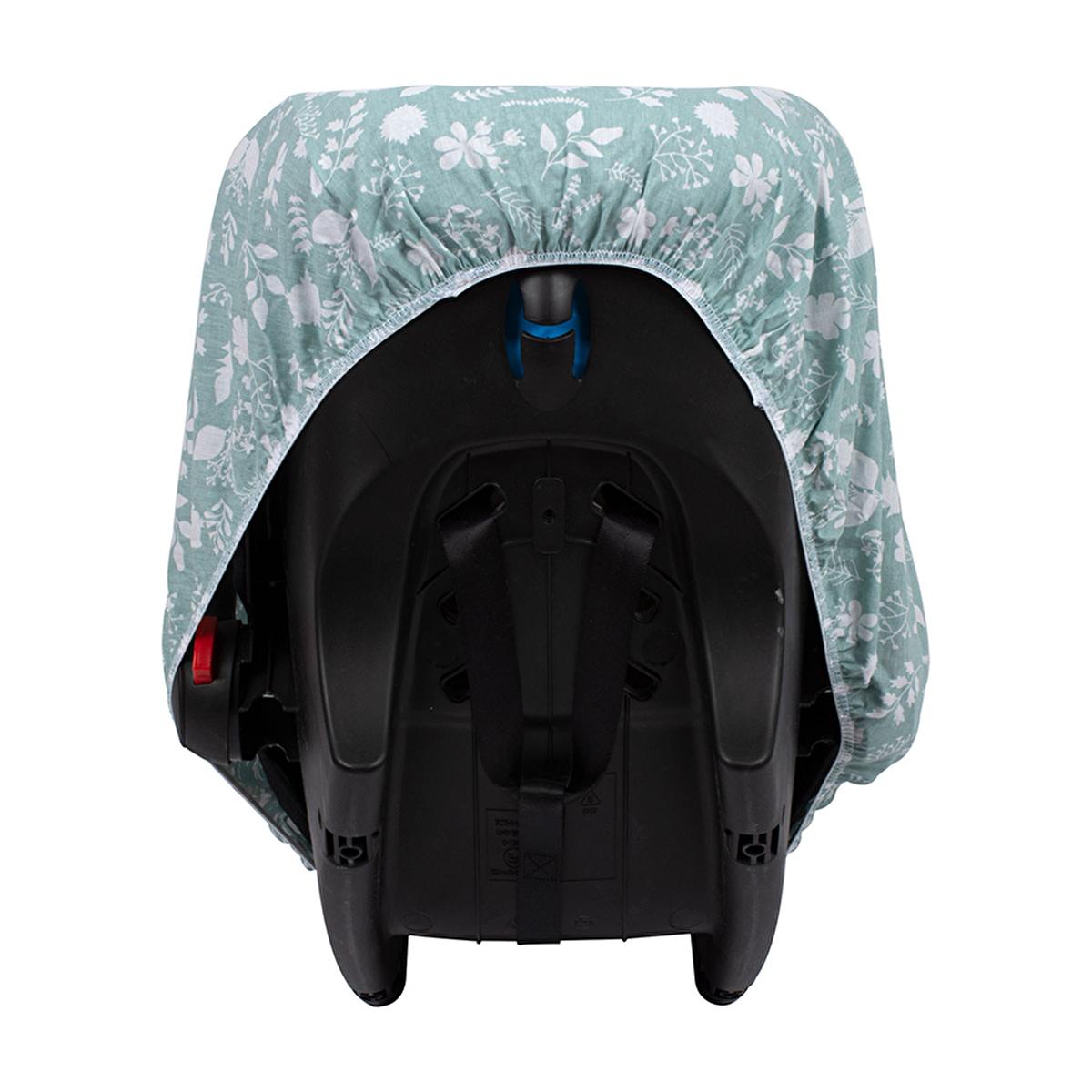 Sevi Bebe Baby Carrier Cover - Soft Cotton, Breathable, Sun & Insect Protection - Universal Fit