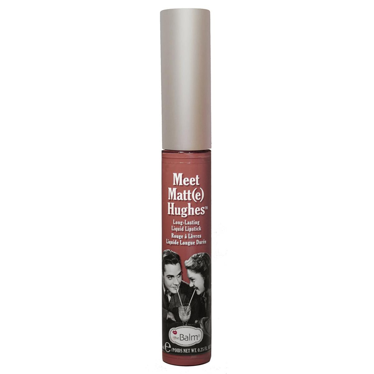 theBalm Liquid Lipstick - Long-Lasting Matte Finish, Non-Transfer, theBalm Meet Matt(e) Hughes