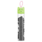 Eklips Black Tube Elastic Hair Ties Assorted Pack