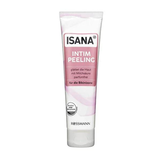 Isana Gentle Intimate Peeling: Exfoliate, Smooth & Renew Sensitive Skin - Dermatologically Tested Feminine Exfoliator