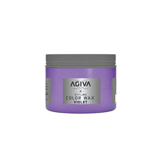Agiva Purple Hair Wax - Temporary Hair Color & Styling for Creative Looks