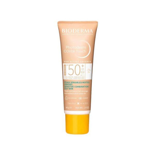 Bioderma Photoderm Cover Touch Very Light Mineral Sunscreen SPF50+ Concealing Effect for Combination/Oily Skin