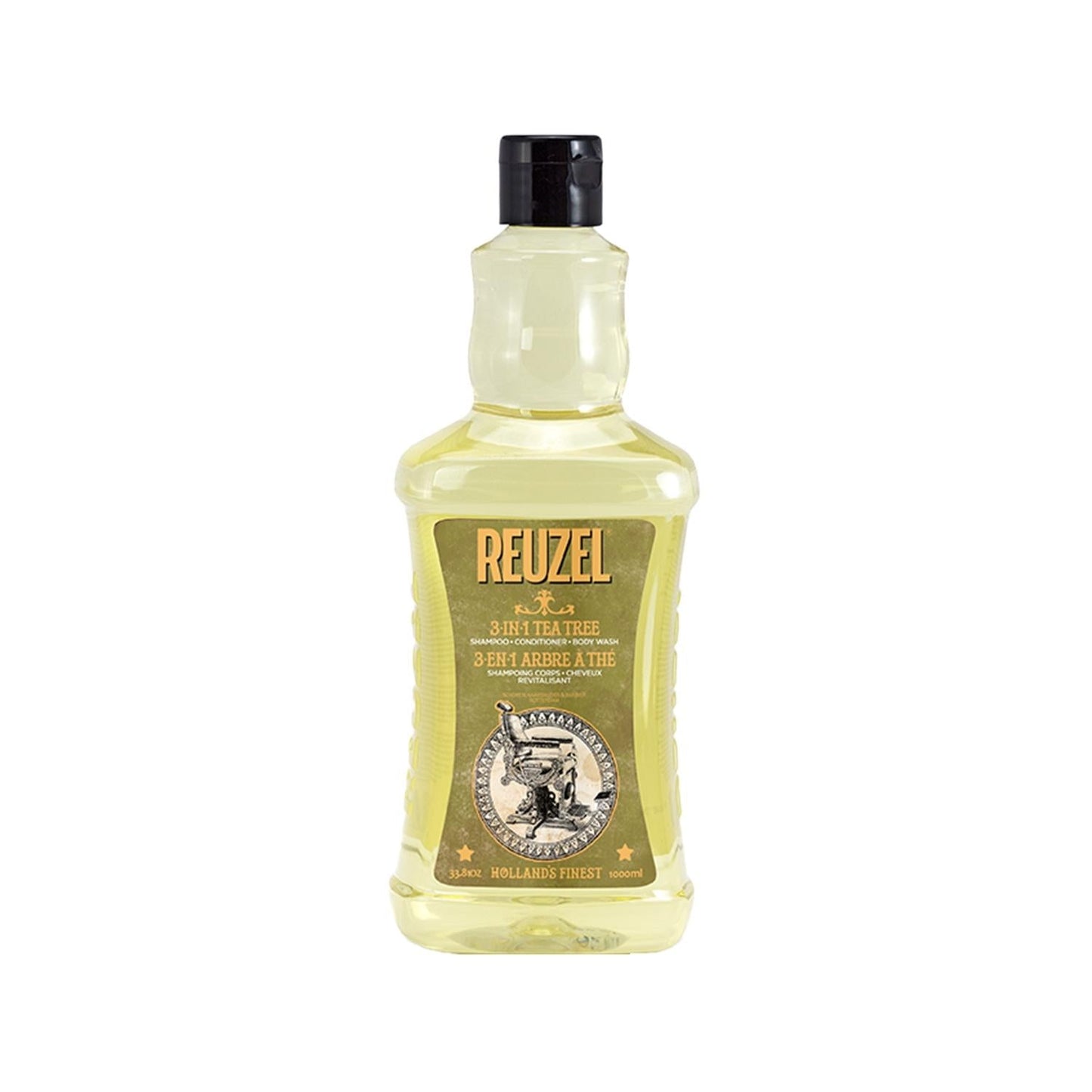 Reuzel 3-in-1 Shampoo, 1000ml - Multi-Purpose Hair Care Solution
