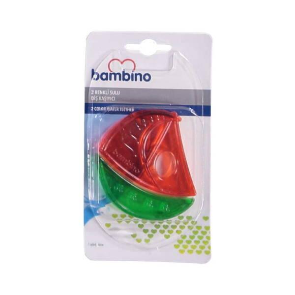 Bambino Baby Teether - Soft, Water-Filled Teething Relief for Infants, 2 Color Options, Easy to Clean