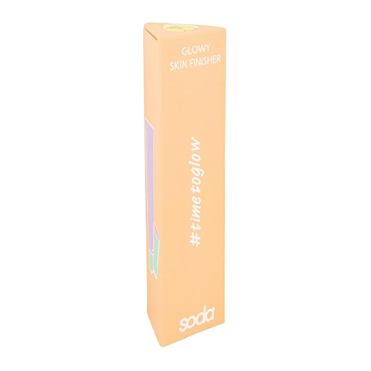 Soda Glowy Skin Finisher Highlighter Makeup Base for Radiant Glow - Long Lasting, Creamy Texture