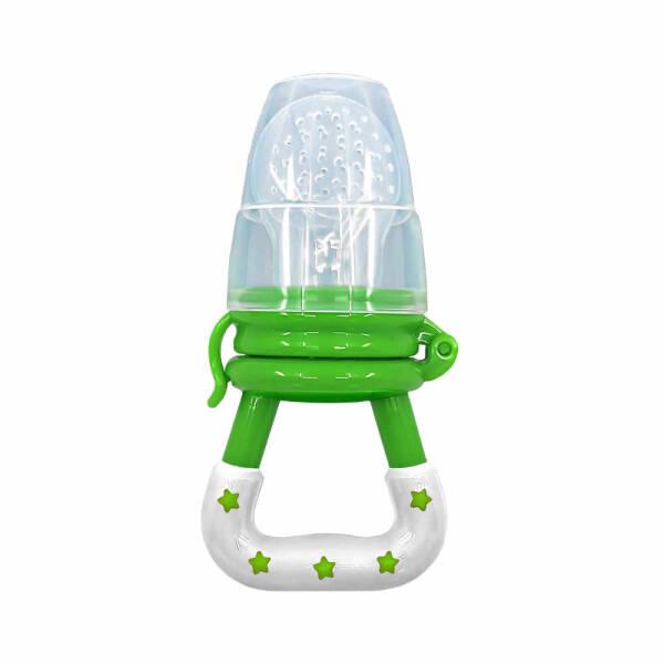 Bambino Baby Fruit Pacifier - Green, Safe & Healthy Fruit Feeding for Infants