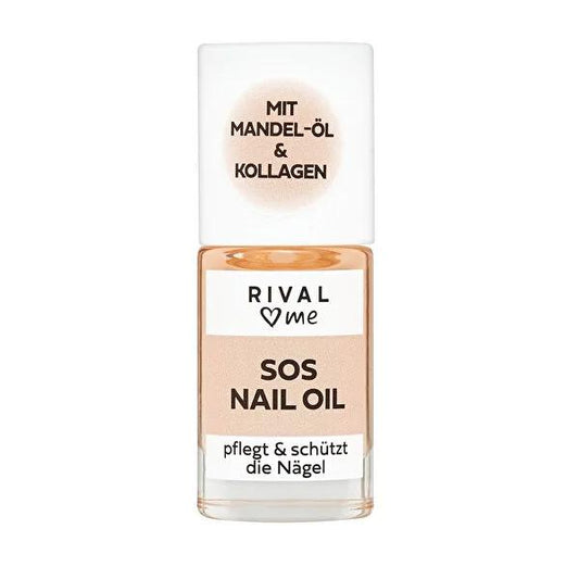 Rival Loves Me Nail Oil - Nourishing Almond Oil & Acacia Collagen for Healthy Shiny Nails - 9ml