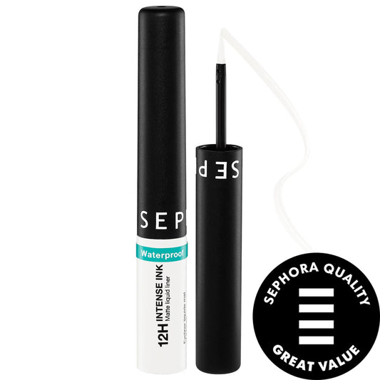 Intense Felt-Tip 12HR Liquid Waterproof Eyeliner by Intense - Long-Lasting, Cruelty-Free Cosmetic