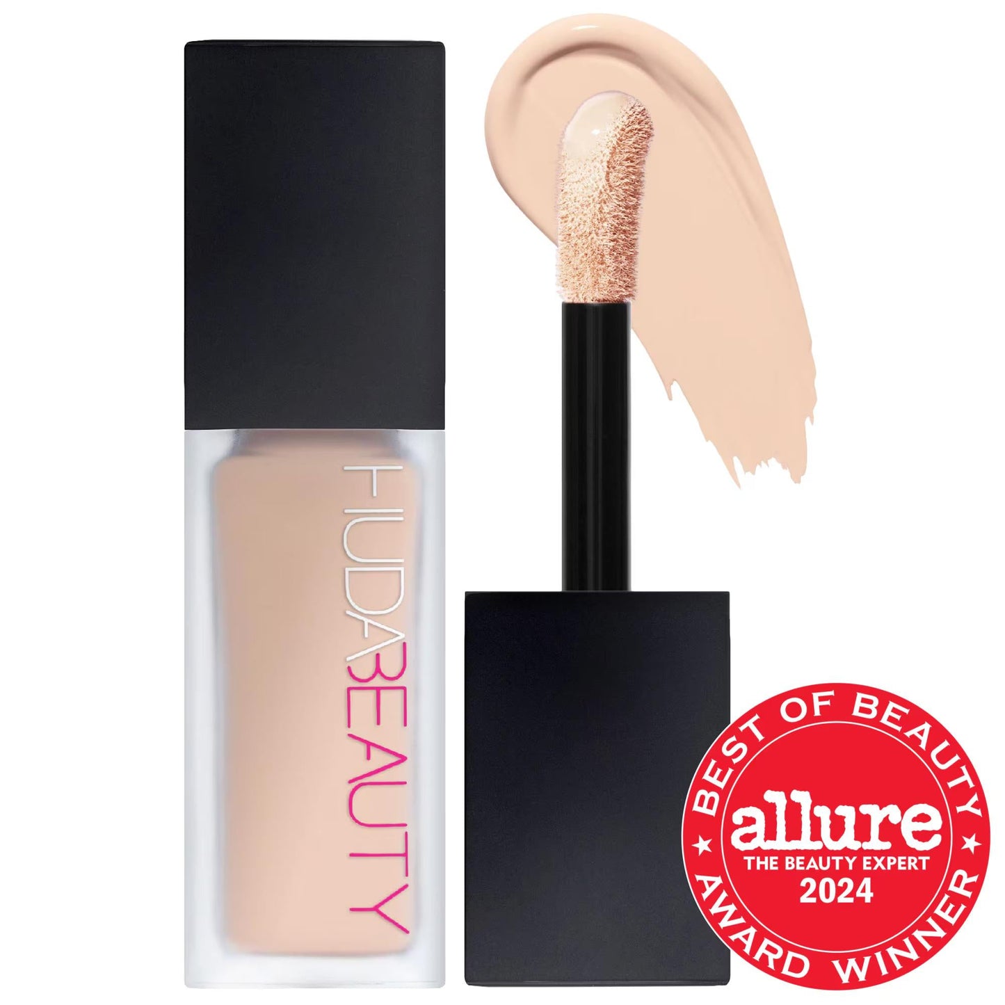 Huda Beauty #FauxFilter Waterproof Matte Concealer: Full Coverage, Buildable, Long Lasting & Cruelty-Free for Flawless Skin