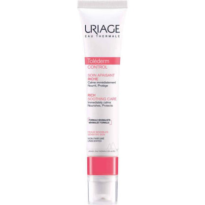 Uriage Moisturizing Cream for Dry Skin - Fragrance-Free, Natural, 1.35 fl oz