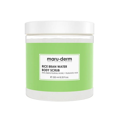 Maruderm Brightening Rice Water & AHA Body Scrub 250 ml