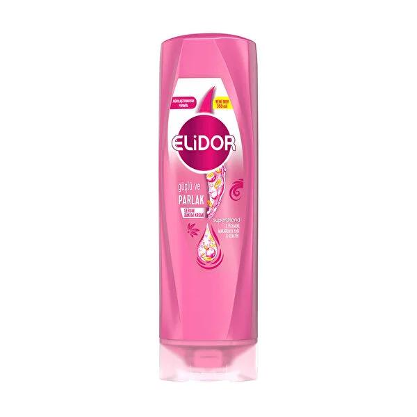 Elidor Hair Care Cream with Keratin, E Vitamin & Macadamia Oil - Repairs Damaged Hair, 11.83 fl oz
