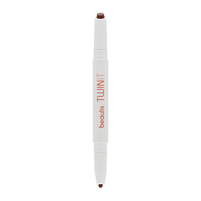 Beaulis Twin It: 2-in-1 Dried Rose Lipstick & Lip Liner Combo - Long Lasting Color & Definition