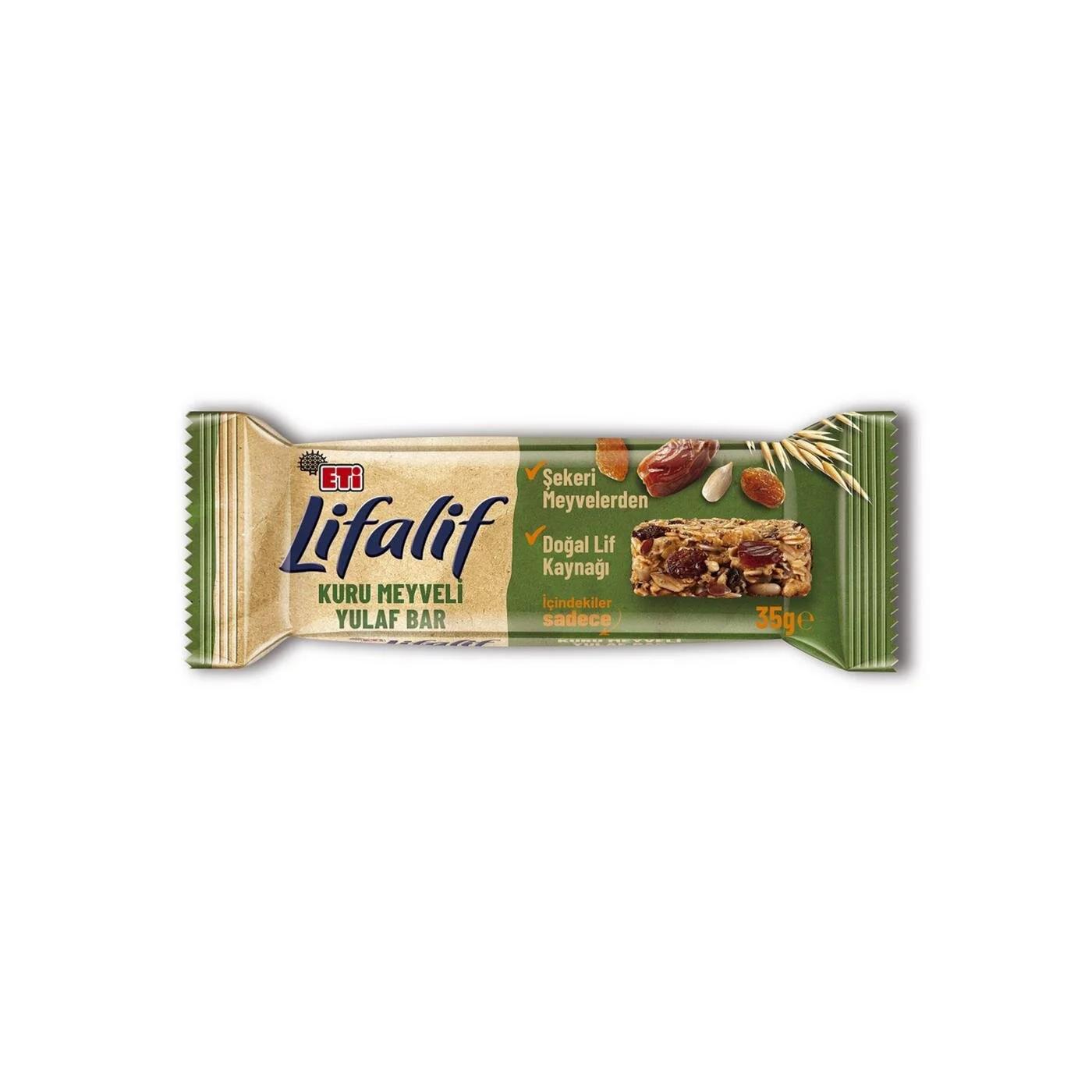 Eti Fruit Muesli Bar with Chewy Dried Fruits 35g