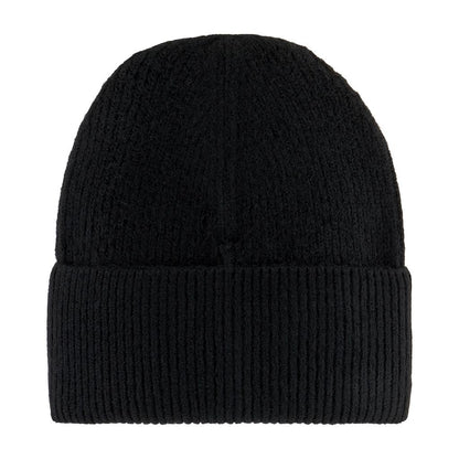 Eklips Glittery Black Beanie for Warm Winter Style