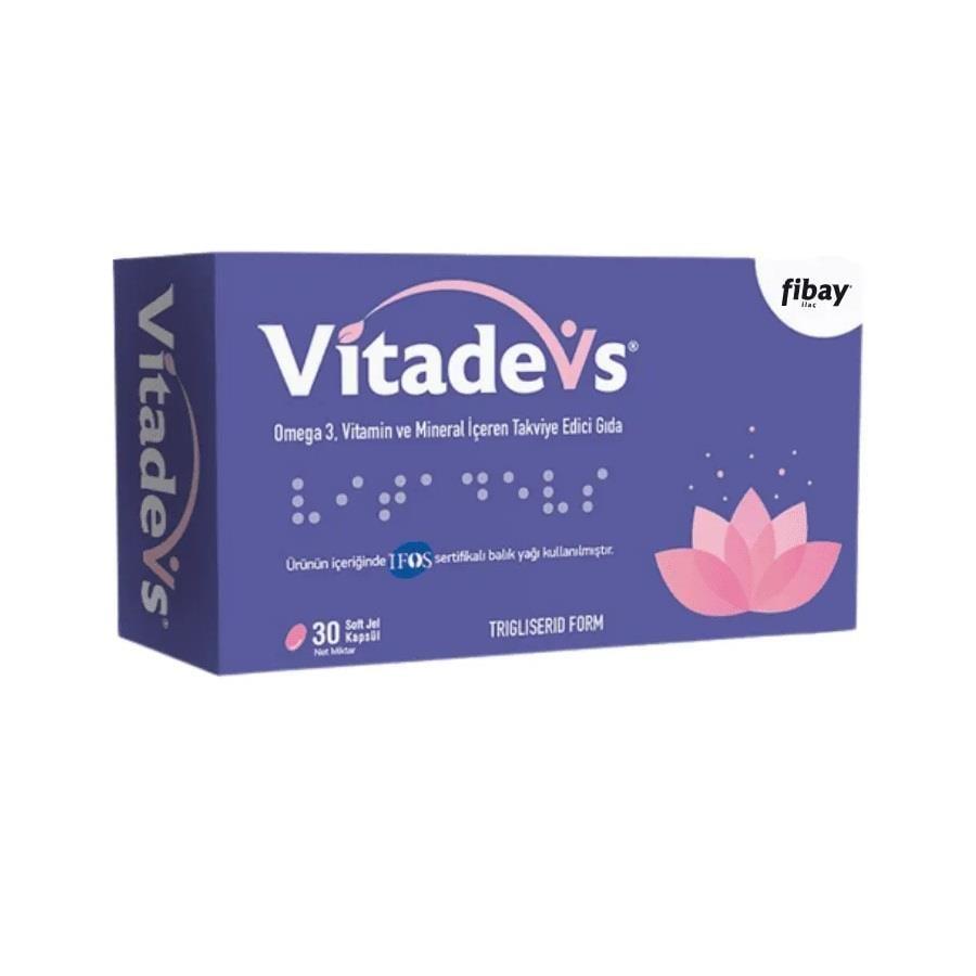 Vitadevs Omega 3 Multivitamin - 30 Capsules
