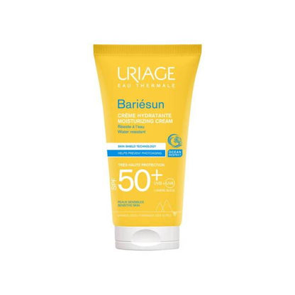 Uriage Bariesun Moisturizing Sunscreen SPF50+ - Moisturizing Sunscreen for Sensitive Skin with Blue Light Protection