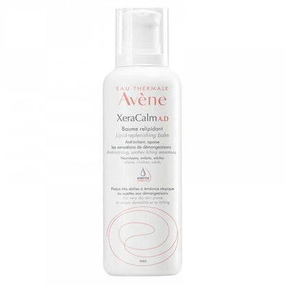 Avene XeraCalm A.D Moisturizing Balm - Relipidant Nemlendirici Balsam for Dry Skin Relief, Fragrance-Free Skincare, 400ml