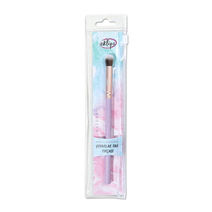 Eklips Natural Round Eyeshadow Brush for Seamless Blending