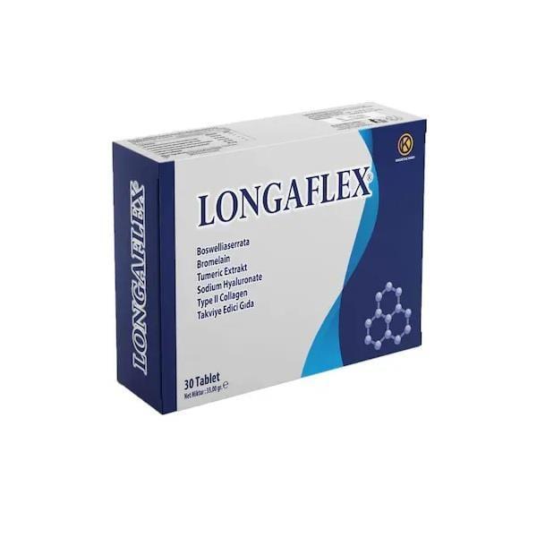 Longaflex Joint Health Supplement - Natural Anti-Inflammatory Relief with Boswellia, Bromelain, Turmeric Curcuminoids, Hyaluronic Acid, and Type II Collagen