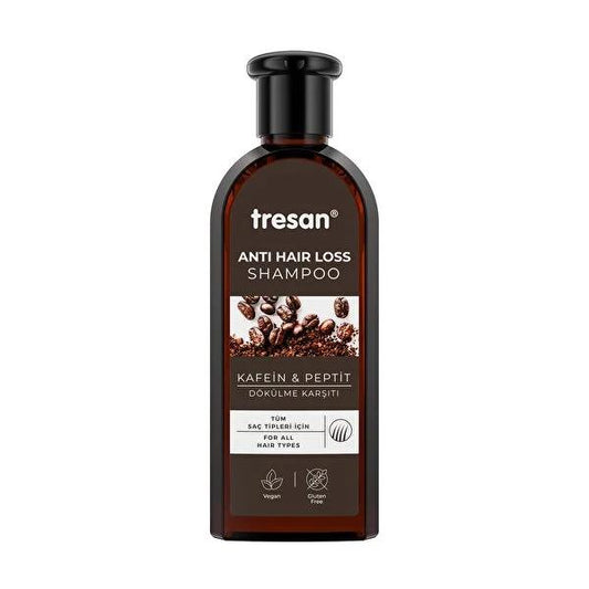 Tresan Caffeine & Peptide Anti Hair Loss Shampoo: Strengthen & Revitalize Thinning Hair | Hair Growth, Deep Cleanse, Volume