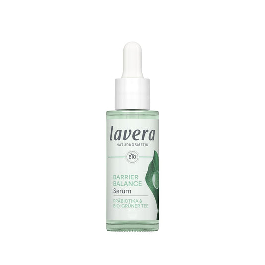 Lavera Barrier Balance Serum: Natural Strengthening Facial Serum for Sensitive Skin | Restore and Protect Your Skin Barrier (30ml)