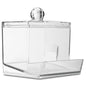 Eklips Cotton Swab Organizer Clear Acrylic Case