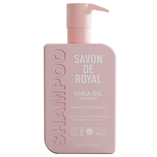 Savon De Royal Miracle Shea Oil Shampoo: Strengthens, Defines Curls & Protects Color - Sulfate-Free, Natural Oil Formula