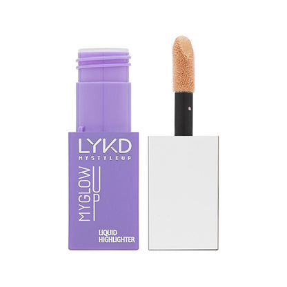 LYKD Liquid Highlighter - Radiant Glow, Long-Lasting, Smooth Application for Natural Makeup Look