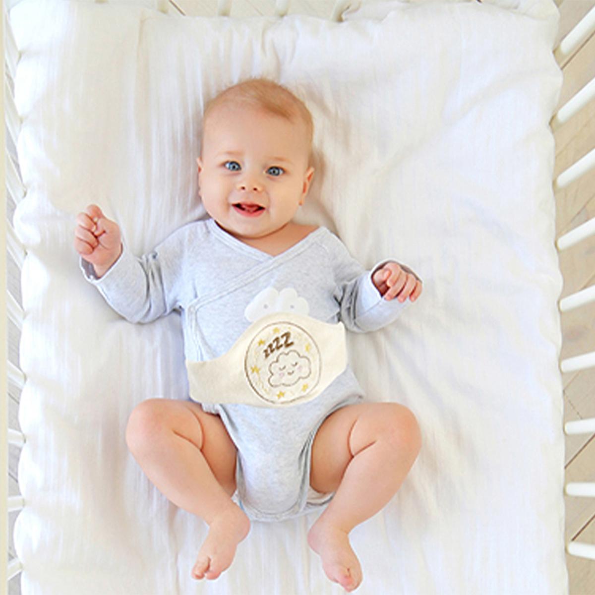 Babyjem - Baby Belly Warming Belt with Cherry Pit Filling for Infant Gas Relief and Comfort