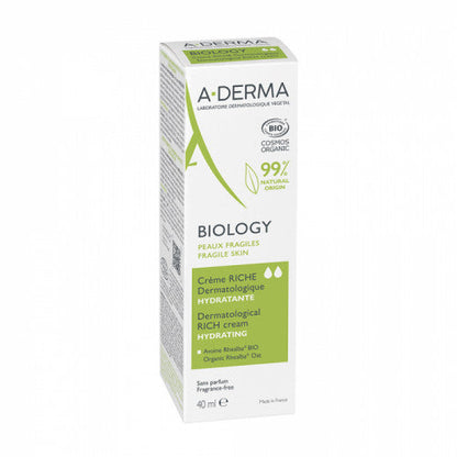 A-Derma Biology Organic Hydrating Dermatologic Cream