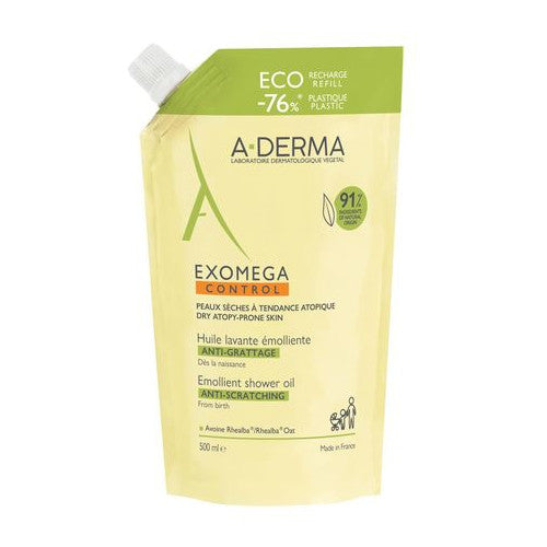 A-Derma Exomega Control Emollient Cleansing Oil Refill