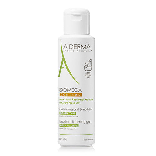 A-Derma Exomega Control Emollient Foaming Gel