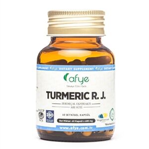 Afye Turmeric Extract & Royal Jelly Supplement 60 Capsules