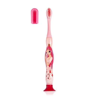 Benri Dent Children's Toothbrush with Soft Bristles & Protective Cap - Gentle Oral Care for Kids