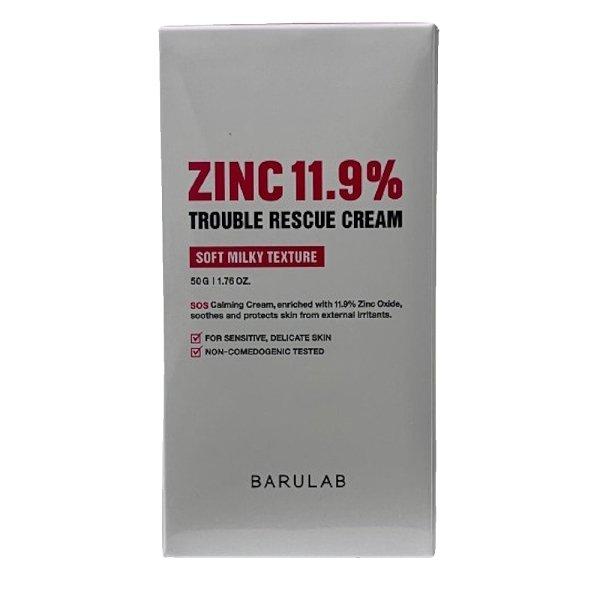 Barulab Zinc 11.9% Soothing & Restoring Cream 50g