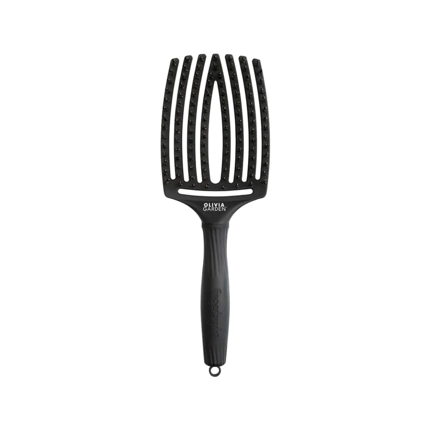 Olivia Garden Fingerbrush Care Iconic Boar & Nylon Brush L