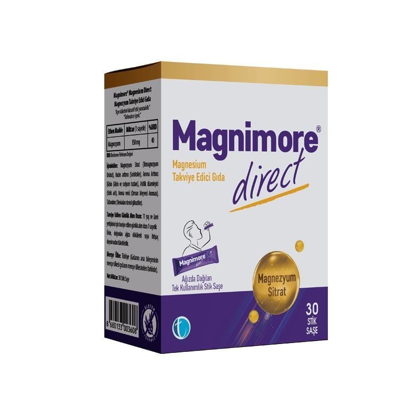 Magnimore Direct Magnesium Supplement 30 Sachets